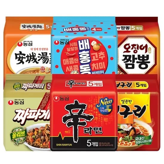 사천 짜파게티8봉+너구리10봉+신라면 10봉(21,340원/무료)