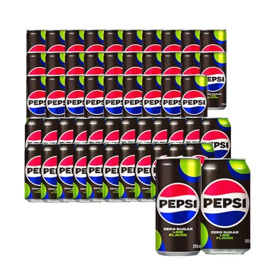 펩시 제로라임 210ml 30캔+355ml 24캔(22,020원)
