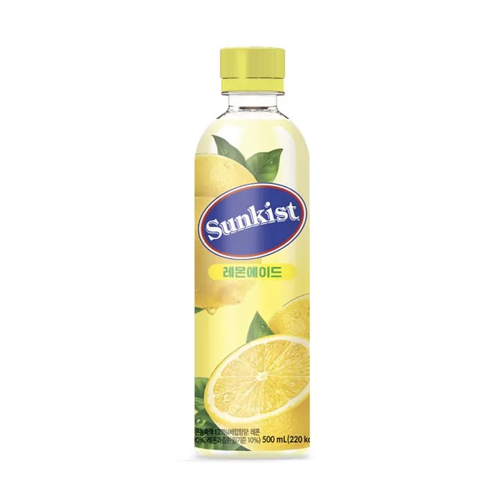 썬키스트 레몬에이드 500ml 24개입 1박스