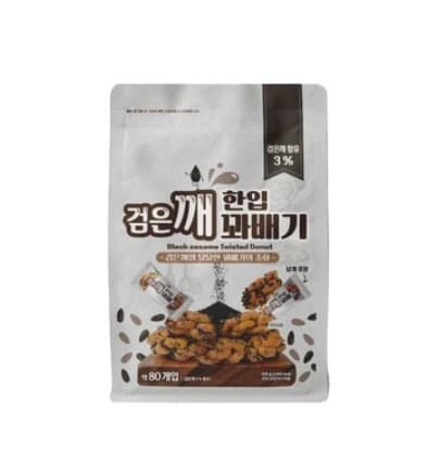한입 검은깨 꽈배기 520g