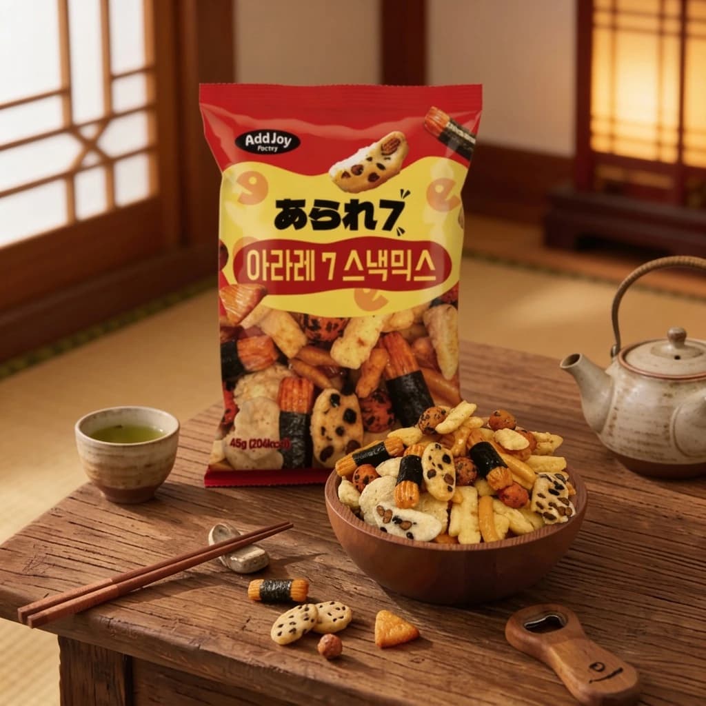 애드조이 아라레 7 스낵믹스 270g(45g*6개입) x 6개 (총36봉) (떠리무료배송)