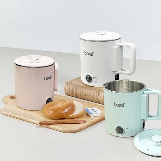 보랄 듀얼 스텐 멀티포트 BR-W330GF 800ml 핑크 1개