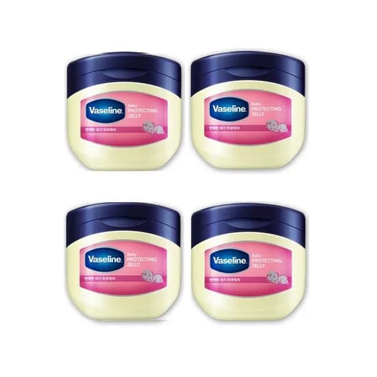 바세린 베이비 프로텍팅 젤리, 100ml, 4개