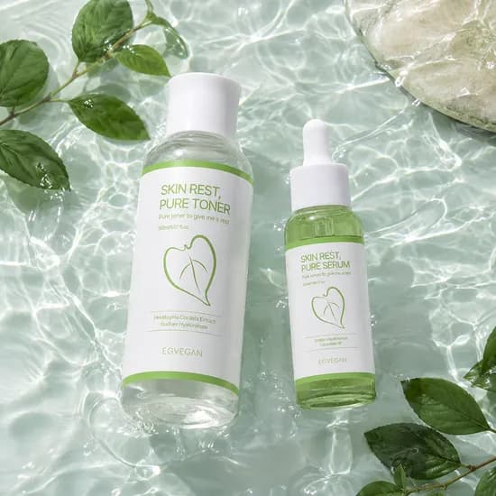 이지비건 쉼 퓨어 수딩 토너 + 보습 세럼 세트, 150ml + 50ml, 1개