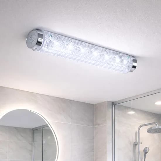 디앤케이 국산 LED 크리스탈 욕실등, 20W, 주광색(흰빛), 1개