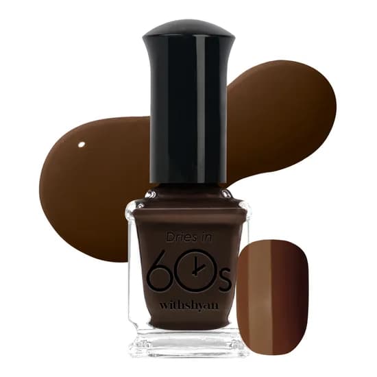 위드샨 60초 건조 매니큐어, 초코베어, 9ml, 1개