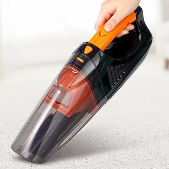 한일 2in1 핸디 스틱 무선 진공청소기, HC-90B, 오렌지, 1개
