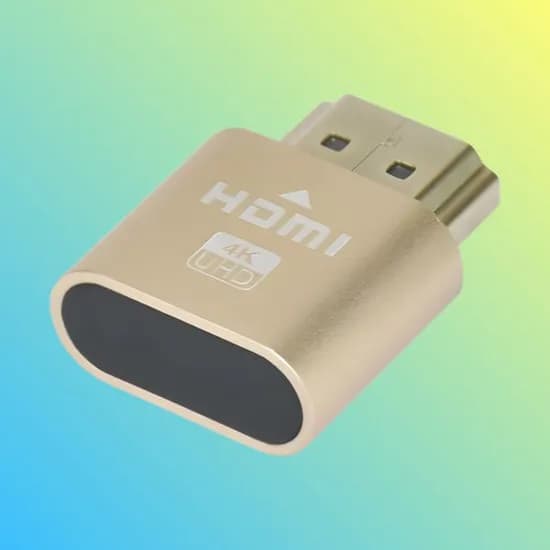 리빙러빙 4K HDMI 더미플러그 골드 1개