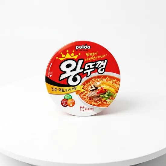 팔도 왕뚜껑, 110g, 18개, 1박스