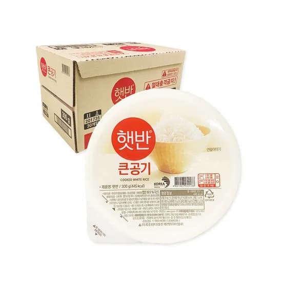 CJ제일제당 햇반 큰공기 300g 30개