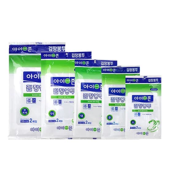 아이존 김장봉투, 중형(약10포기), 2매입, 6개