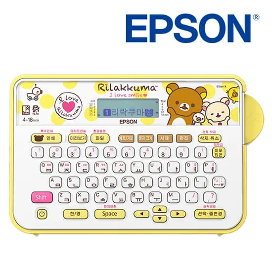 엡손 리락쿠마 라벨프린터 스티커 제작 네이머 LW-H200RK, 1개