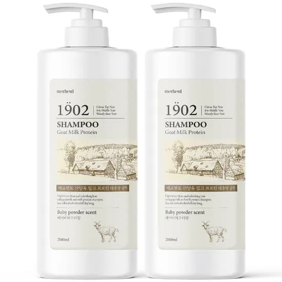 메르헨트 산양유 밀크프로틴 샴푸 2000ml 2개 메르헨트 산양유 밀크프로틴 샴푸 2000ml 2개