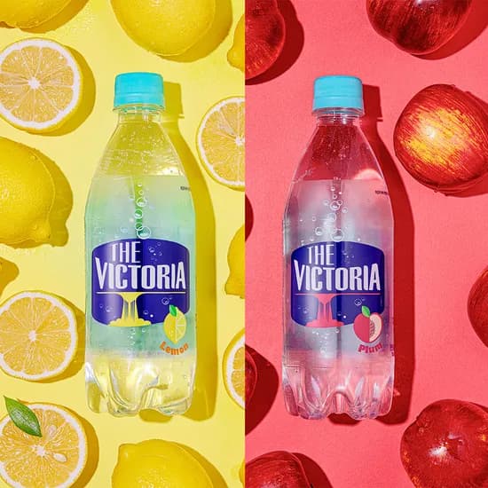 웅진식품 더 빅토리아, 레몬 500ml 20개 + 자두 500ml 20개, 40개