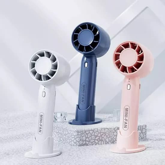 베르 미니 경량 핸디 선풍기, 블루