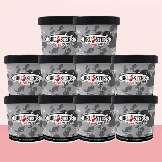 부르스터스 흑임자 아이스크림 100ml 8개