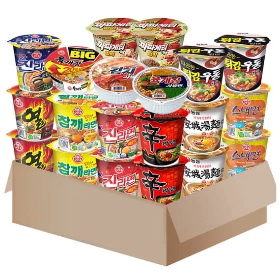 메리박스 컵라면 20개 기획 세트, 1세트