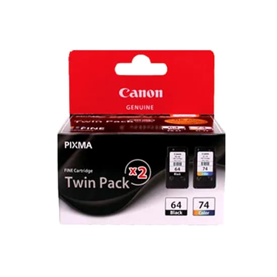 캐논 정품 잉크 PG-64 검정 CL-74 컬러 E569S 1세트