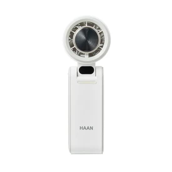 한경희 터보 냉각 휴대용 손선풍기 HF-T50F, 밀키화이트, 1개