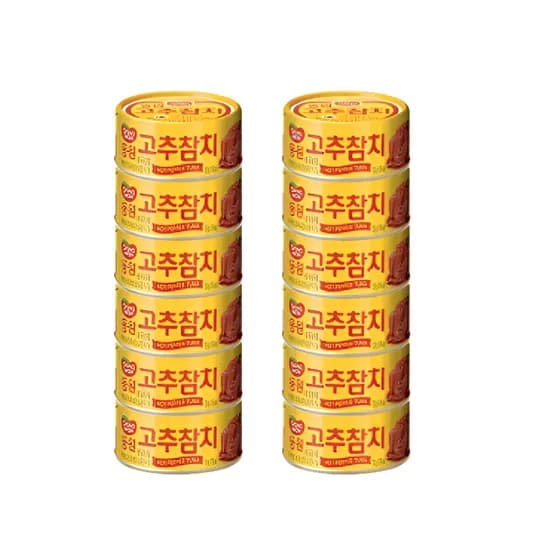 동원 고추참치 150g 12개