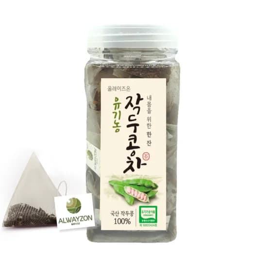 올웨이즈온 국산 유기농 볶은 작두콩차 티백, 24g, 2개, 1통