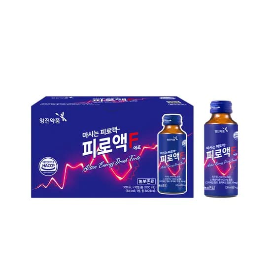 영진약품 피로액 F, 100ml, 10개