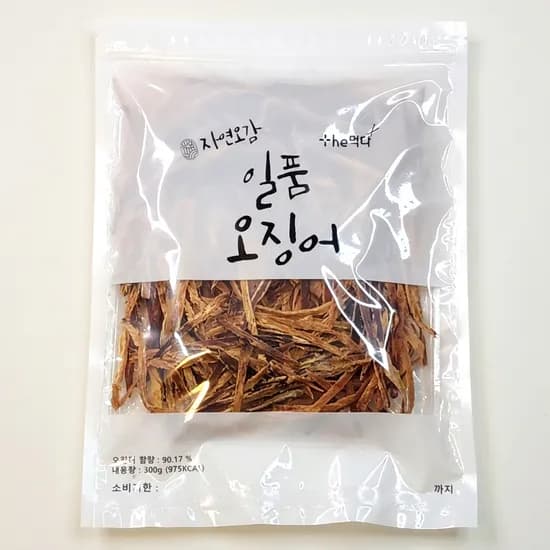 자연오감 일품 오징어 300g 1개