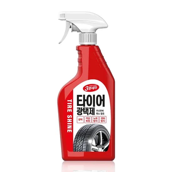 카렉스 3분세차 타이어 광택제, 650ml, 1개