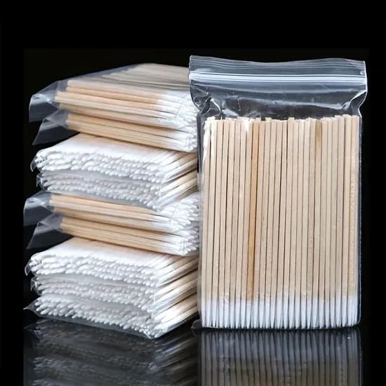 초미세 얇은 마이크로 이쑤시개 여드름 면봉 10cm 1+1 총 200개 4,140원