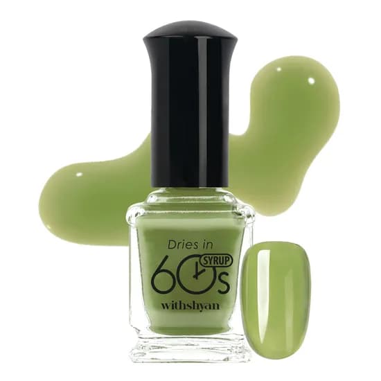위드샨 60s 셀프네일 매니큐어, M183 올리브시럽, 9ml, 1개