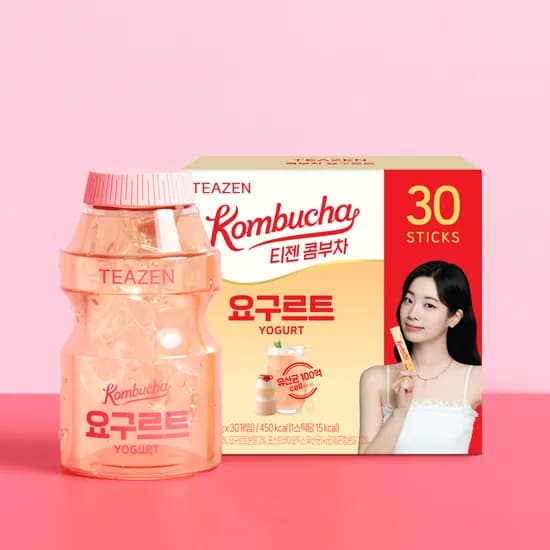 티젠 콤부차 요구르트맛 5g 30개입 2박스 외 요구르트 보틀 490ml 1개