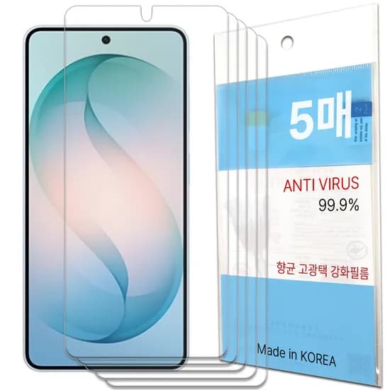 레드울프 강화 핸드폰 액정보호필름, 갤럭시S26, 5매
