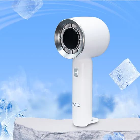 옐로 손풍기 에어리, YF-AR25LITE, 화이트, 2개