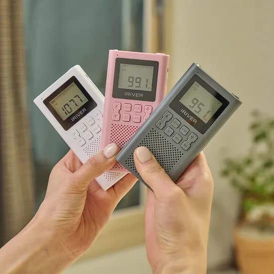 아이리버 포터블 라디오 스피커, IRS-C505, 락그레이