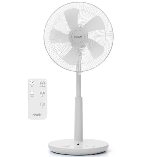 한경희 초미세풍 발터치 리모컨 선풍기 HAAN-HDC230, 라이트그레이, 1개