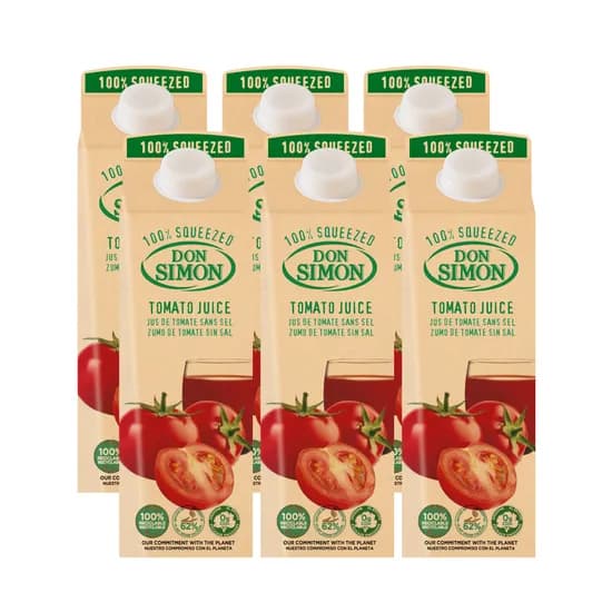 돈시몬 착즙 토마토 주스, 1L, 6개