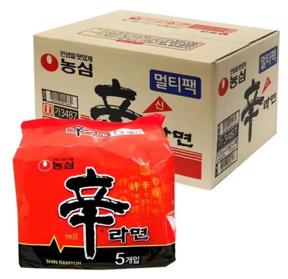 농심 신라면 멀티팩 40개