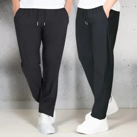 MACCI 쿨포뮬러 초경량 아이스 긴바지, 블랙, L, 2개