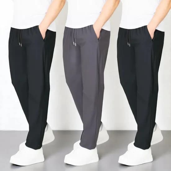 MACCI 쿨포뮬러 초경량 아이스 긴바지, 블랙 2개 + 그레이 1개, XL, 3개