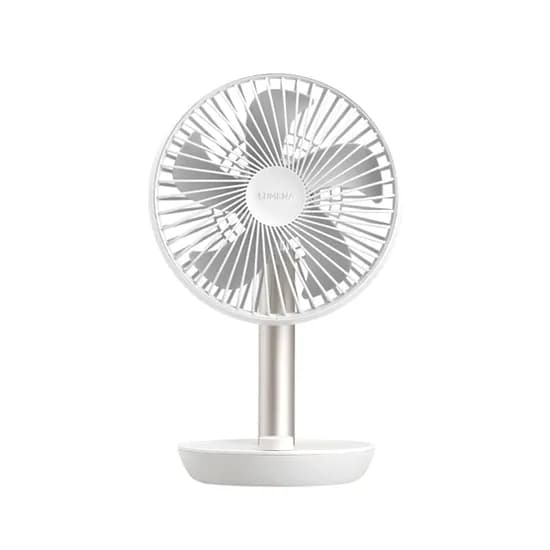 루메나 탁상용 무선 선풍기, 크림 화이트, 1개