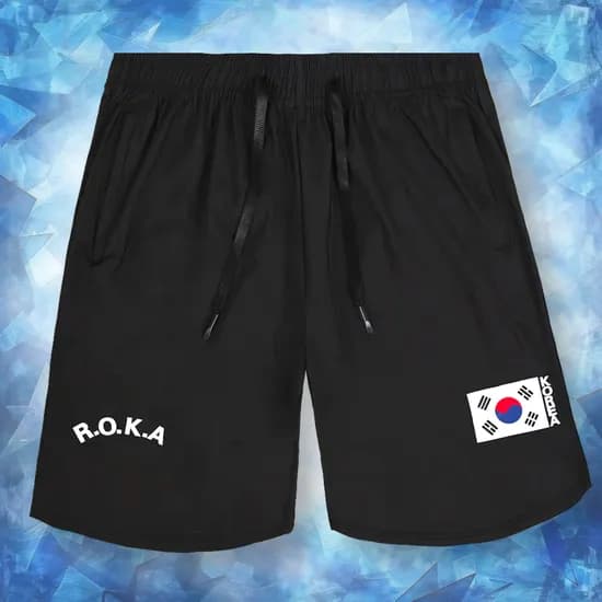 신성어패럴 MACCI ROKA 5부 반바지, 블랙, L