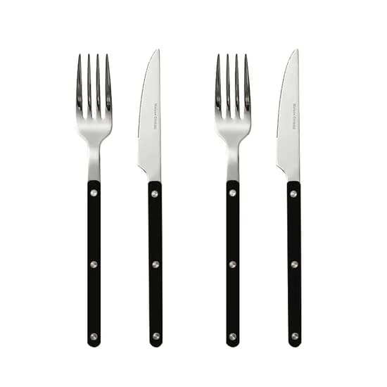메종치비네 브런치데이 2인 양식세트, 블랙, 1개