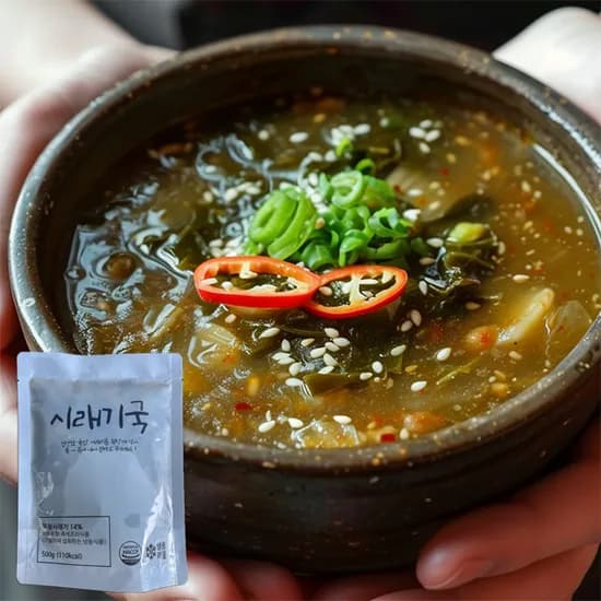 임꺽정푸드시스템 시래기국, 500g, 4개