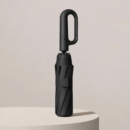 카리비너 우산 블랙 1개