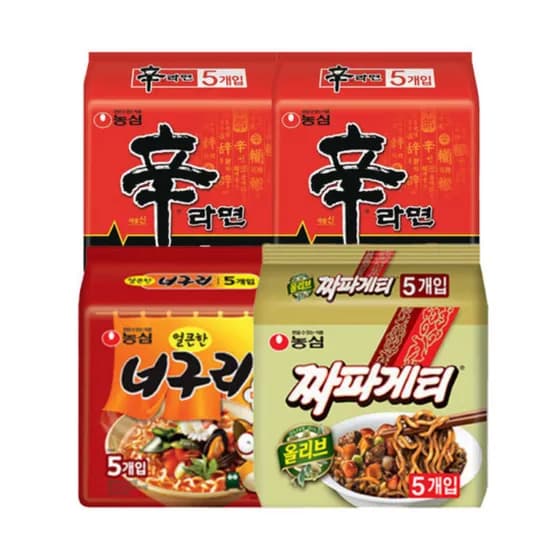 농심 신라면 10개 외 2종