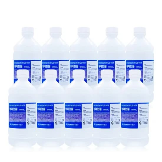 대한약품 정제한물, 1000ml, 5병