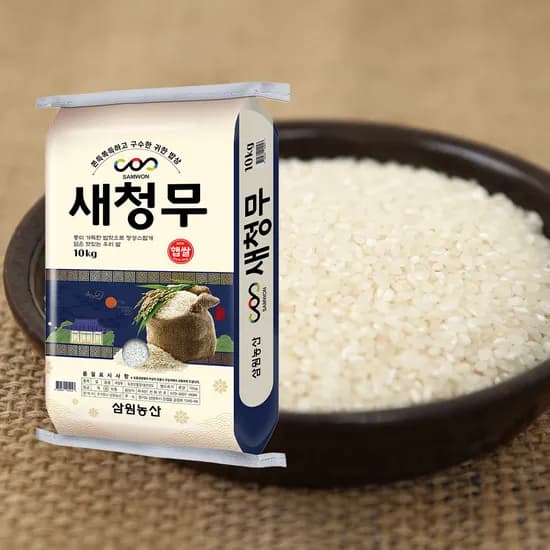 삼원농산 새청무 쌀, 상등급, 10kg, 1개