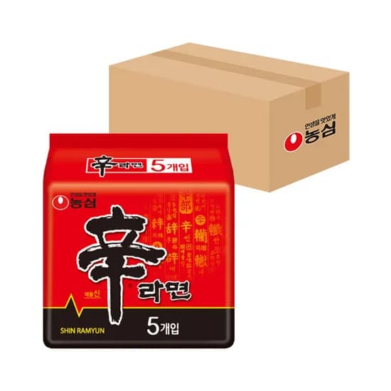 농심 신라면 멀티팩, 40개