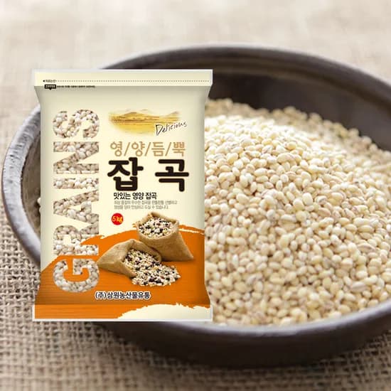 삼원농산 찰보리, 5kg, 1개