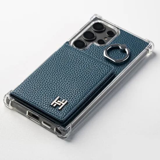 갤럭시 S26 투명 라피네 H 포켓 케이스 플러스, 버건디레드, S942